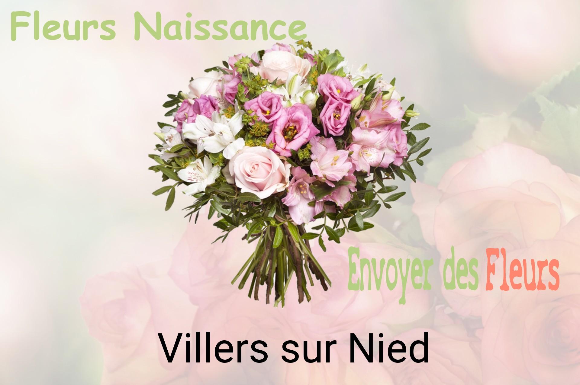 Bouquet de fleurs de naissance livré à Villers-sur-Nied